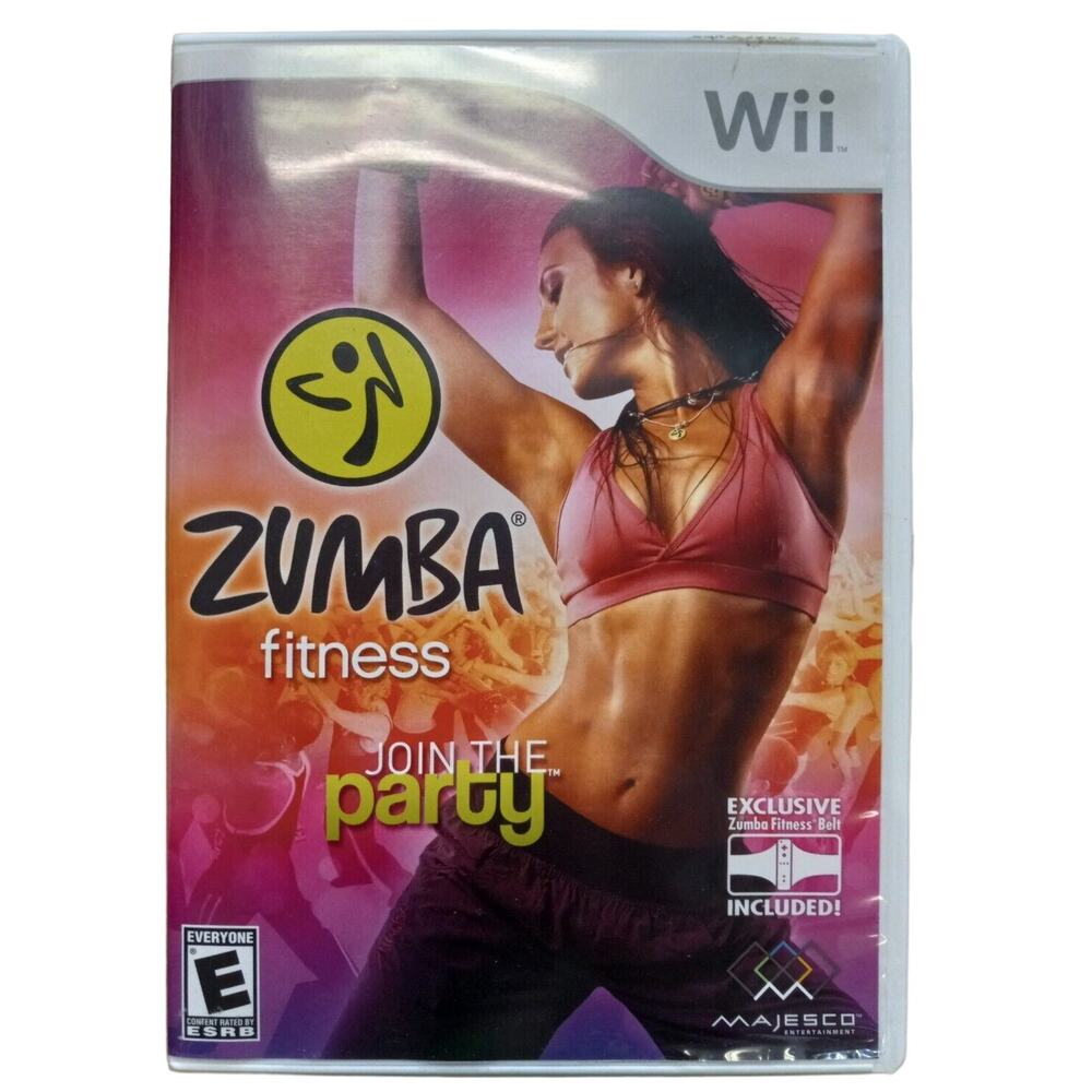 Zumba Fitness Join the Party Nintendo Wii Game by Majesco – Dance Workout
